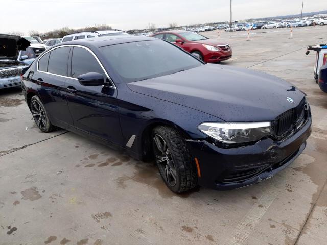 WBAJA5C58KBX87905 - 2019 BMW 530 I BLUE photo 4