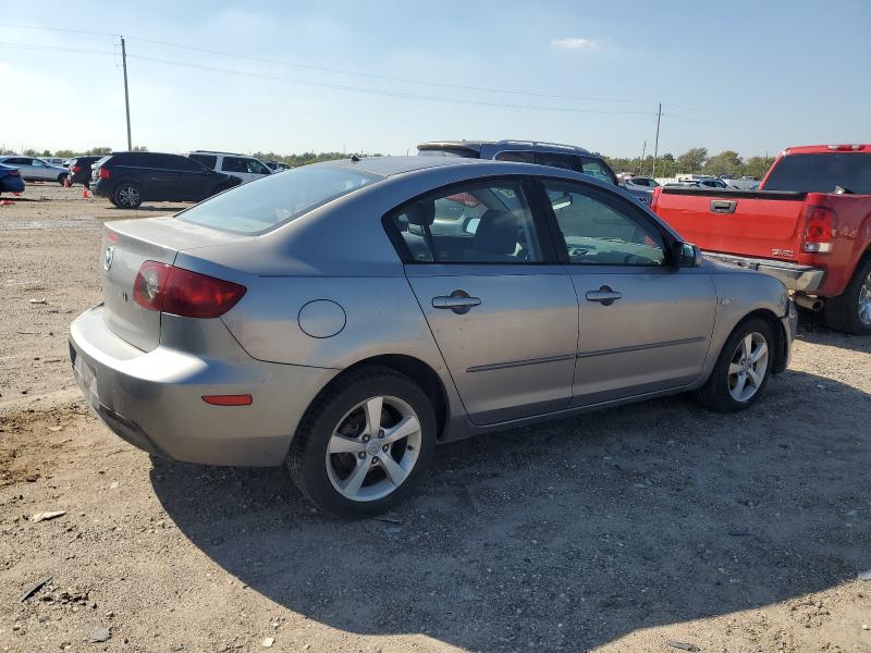 JM1BK12F051292969 - 2005 MAZDA 3 I SILVER photo 3