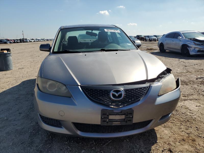 JM1BK12F051292969 - 2005 MAZDA 3 I SILVER photo 5
