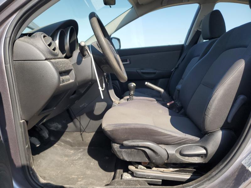 JM1BK12F051292969 - 2005 MAZDA 3 I SILVER photo 7