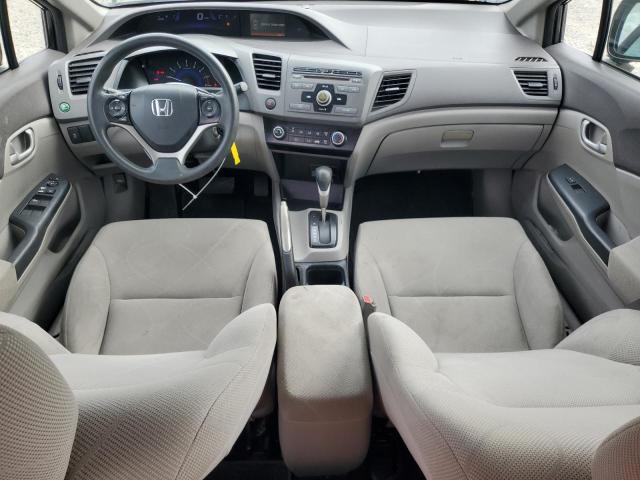 2HGFB2F56CH304812 - 2012 HONDA CIVIC LX ნაცრისფერი ფოტო 8