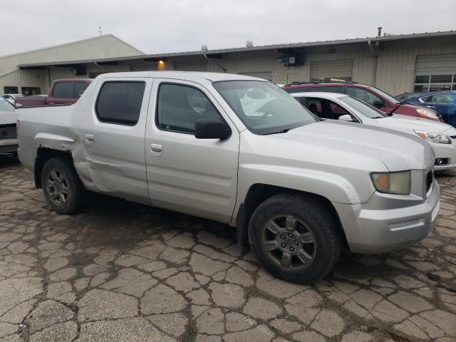 2HJYK16368H536152 - 2008 HONDA RIDGELINE RTX SILVER photo 4