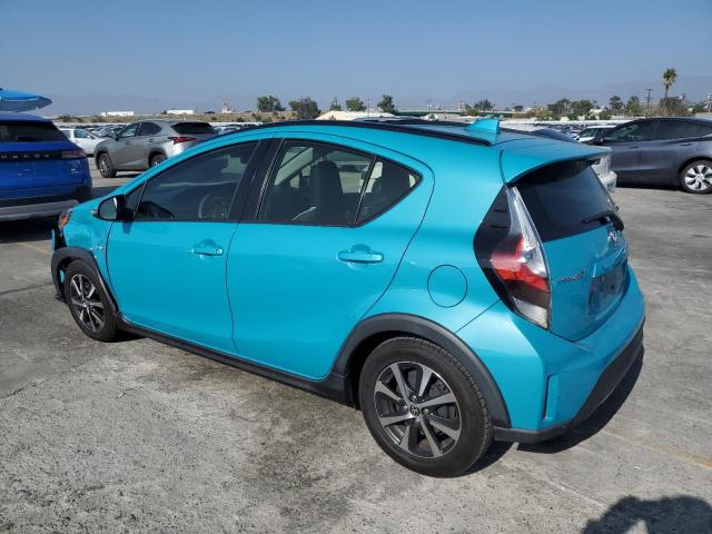 JTDKDTB37J1613976 - 2018 TOYOTA PRIUS C Turquesa foto 2