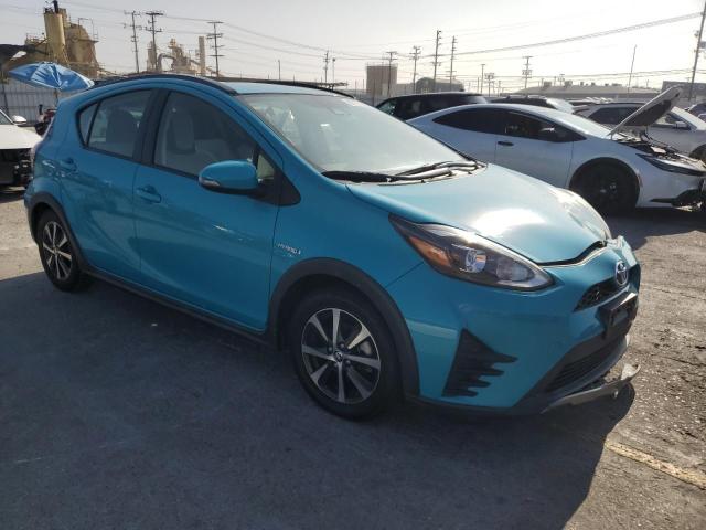 JTDKDTB37J1613976 - 2018 TOYOTA PRIUS C Turquesa foto 4