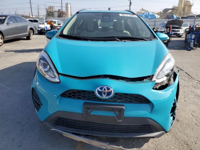 JTDKDTB37J1613976 - 2018 TOYOTA PRIUS C Turquesa foto 5