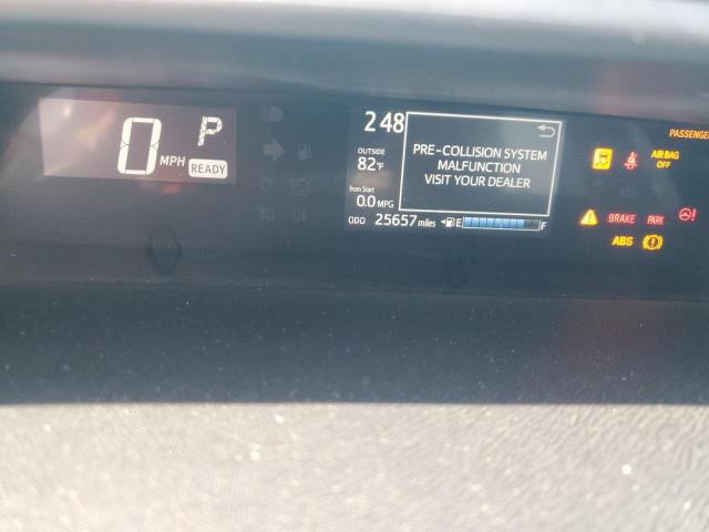 JTDKDTB37J1613976 - 2018 TOYOTA PRIUS C Turquesa foto 9