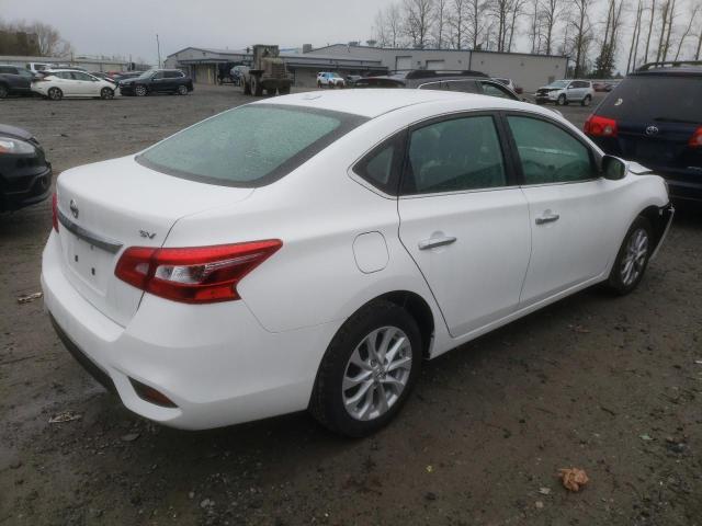 3N1AB7AP2KY455656 - 2019 NISSAN SENTRA S WHITE photo 3