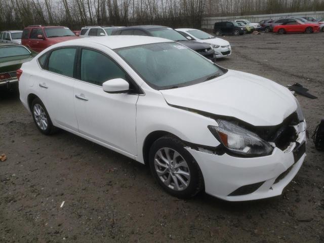 3N1AB7AP2KY455656 - 2019 NISSAN SENTRA S WHITE photo 4