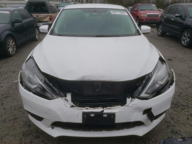 3N1AB7AP2KY455656 - 2019 NISSAN SENTRA S WHITE photo 5