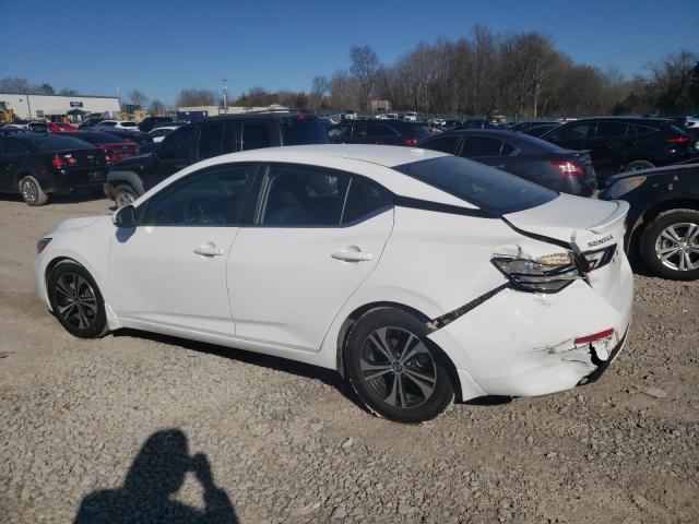 3N1AB8CV5LY238069 - 2020 NISSAN SENTRA SV WHITE photo 2