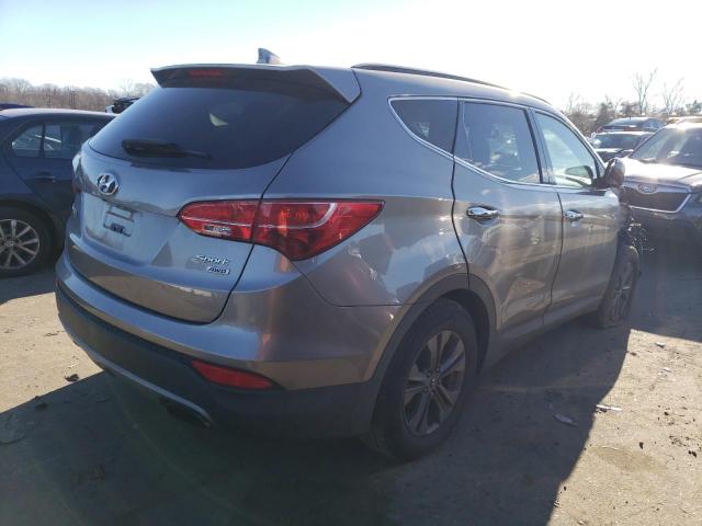 5XYZUDLB8DG081488 - 2013 HYUNDAI SANTA FE S GRAY photo 3