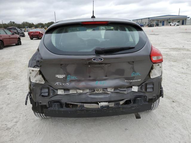 1FADP3N27FL338324 - 2015 FORD FOCUS TITANIUM GRAY photo 6