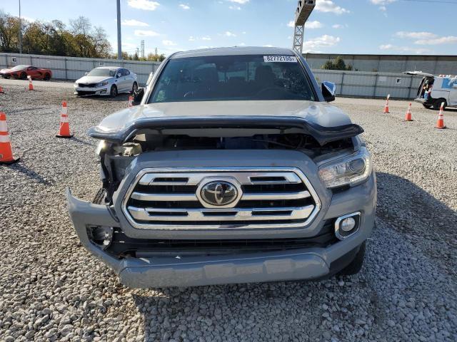3TMGZ5AN3JM151098 - 2018 TOYOTA TACOMA DOUBLE CAB GRAY photo 5