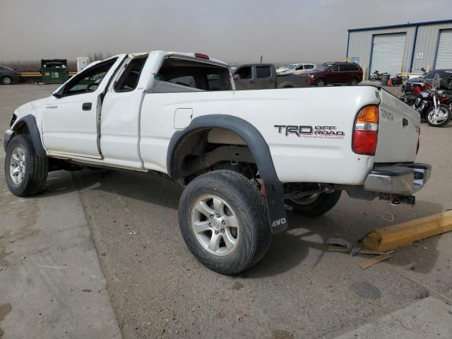 5TEWN72N62Z143650 - 2002 TOYOTA TACOMA XTRACAB BLACK photo 2