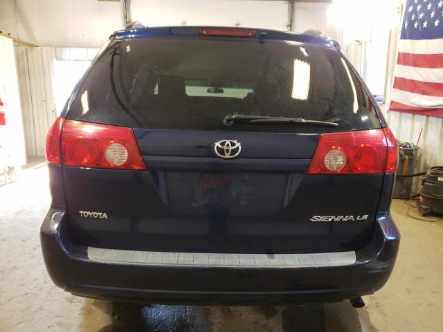 5TDZA23C26S578547 - 2006 TOYOTA SIENNA CE BLUE photo 6