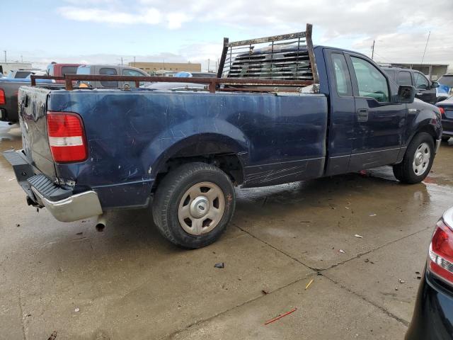 1FTRF12W55NA17674 - 2005 FORD F150 BLUE photo 3