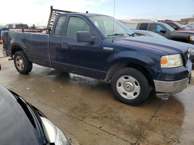 1FTRF12W55NA17674 - 2005 FORD F150 BLUE photo 4