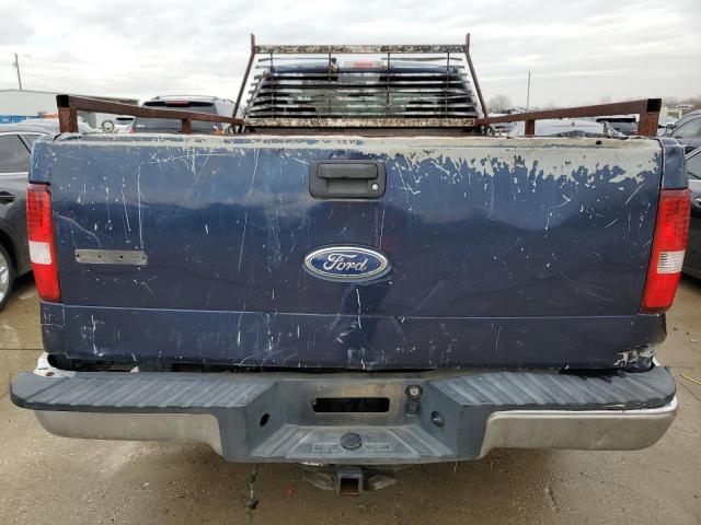 1FTRF12W55NA17674 - 2005 FORD F150 BLUE photo 6