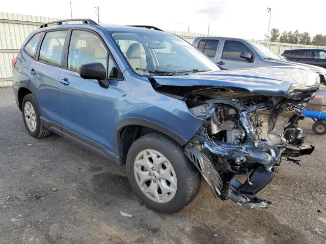 JF2SKACC3NH403611 - 2022 SUBARU FORESTER BLUE photo 4