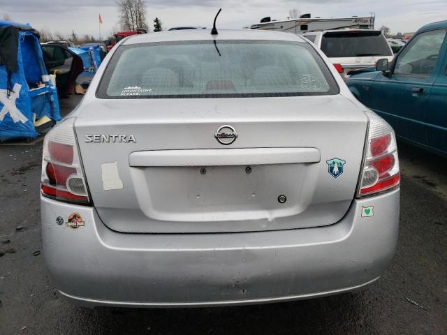 3N1AB61E29L632304 - 2009 NISSAN SENTRA 2.0 SILVER photo 6