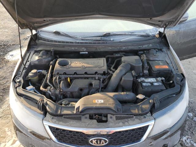 KNAFU5A28C5568254 - 2012 KIA FORTE EX GRAY photo 11