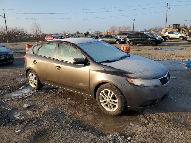 KNAFU5A28C5568254 - 2012 KIA FORTE EX GRAY photo 4