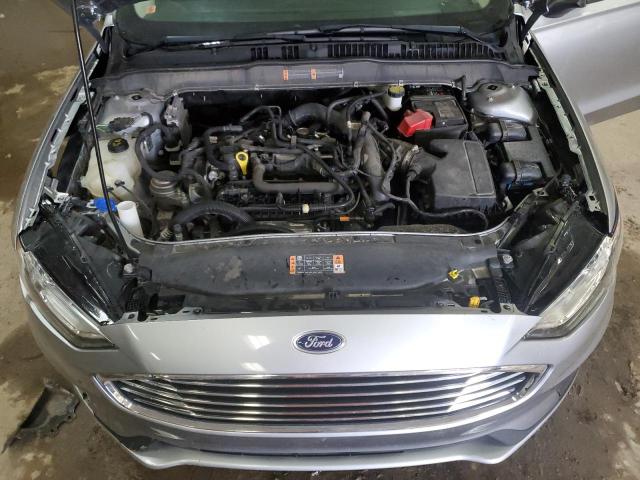 3FA6P0HDXLR187139 - 2020 FORD FUSION SE SILVER photo 11