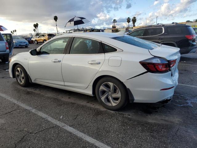 19XZE4F53LE004591 - 2020 HONDA INSIGHT EX WHITE photo 2