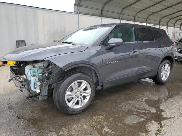 3GNKBBRA2MS578374 - 2021 CHEVROLET BLAZER 1LT CHARCOAL photo 1