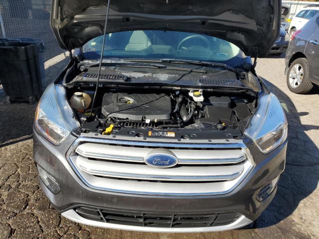 1FMCU0GD2JUC57306 - 2018 FORD ESCAPE SE 灰色 照片 12