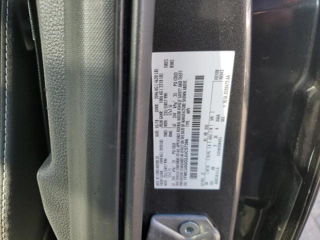 1FMCU0GD2JUC57306 - 2018 FORD ESCAPE SE 灰色 照片 13