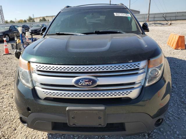 1FM5K8D8XDGC11214 - 2013 FORD EXPLORER XLT Zielony zdjęcie 5
