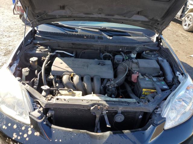 2T1KR32E03C026357 - 2003 TOYOTA COROLLA MA XR BLACK photo 11