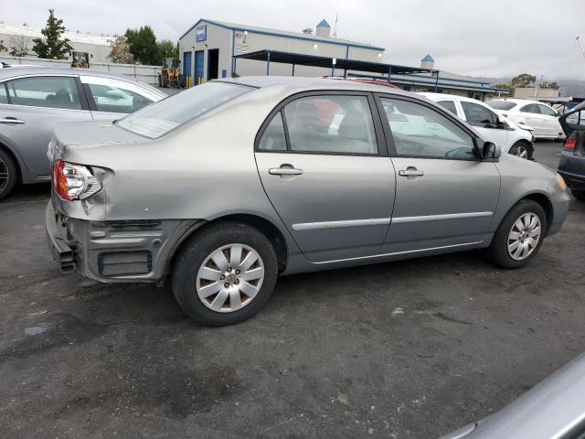 JTDBR32E230039721 - 2003 TOYOTA COROLLA CE GRAY photo 3