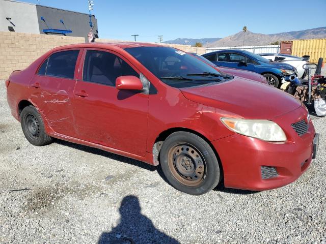 JTDBL40E399032694 - 2009 TOYOTA COROLLA BASE წითელი ფოტო 4