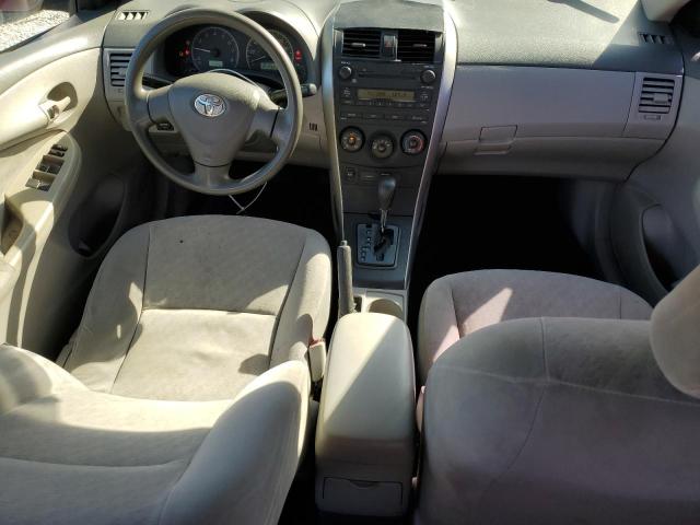 JTDBL40E399032694 - 2009 TOYOTA COROLLA BASE წითელი ფოტო 8