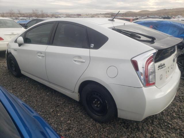 JTDKN3DU0D5667930 - 2013 TOYOTA PRIUS WHITE photo 2