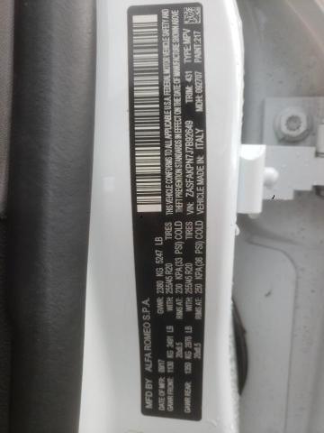 ZASFAKPN7J7B92649 - 2018 ALFA ROMEO STELVIO SPORT Blanc photo 13