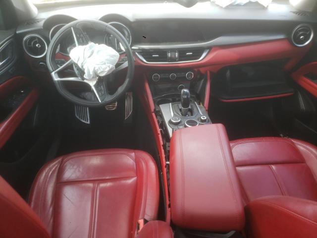 ZASFAKPN7J7B92649 - 2018 ALFA ROMEO STELVIO SPORT Blanc photo 8