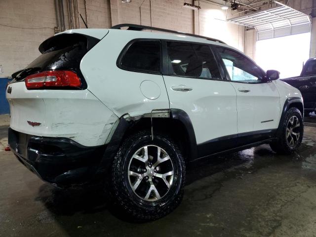 1C4PJMBSXFW785750 - 2015 JEEP CHEROKEE TRAILHAWK WHITE photo 3