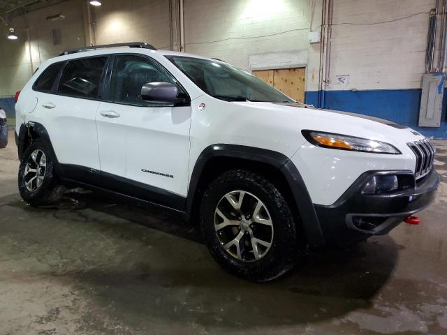 1C4PJMBSXFW785750 - 2015 JEEP CHEROKEE TRAILHAWK WHITE photo 4