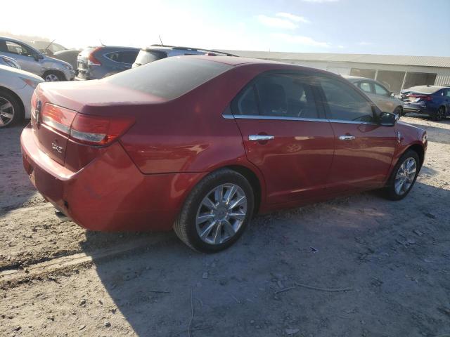 3LNDL2L34CR808099 - 2012 LINCOLN MKZ HYBRID RED photo 3