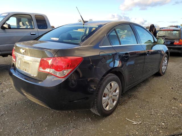 1G1PC5SH3C7130249 - 2012 CHEVROLET CRUZE LS BLACK photo 3