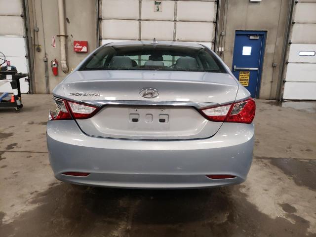 5NPEB4AC9CH452939 - 2012 HYUNDAI SONATA GLS BLUE photo 6