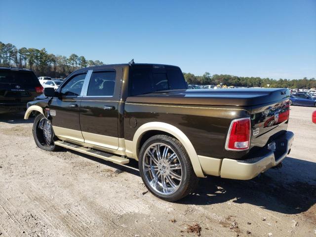 1C6RR6PTXES264927 - 2014 RAM 1500 LONGHORN BROWN photo 2