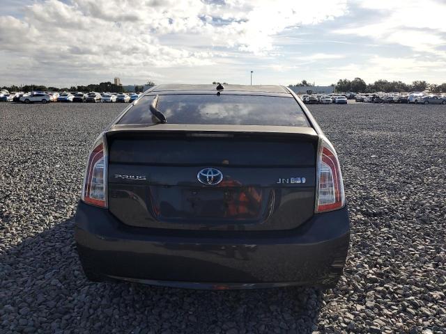 JTDKN3DU1D1650836 - 2013 TOYOTA PRIUS CHARCOAL photo 6