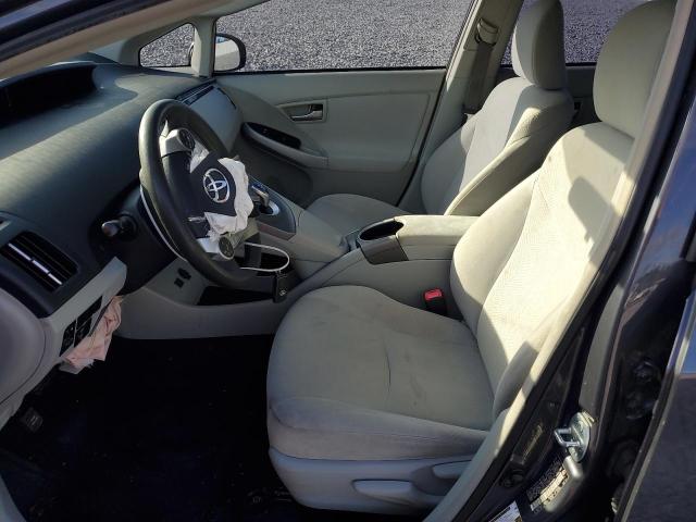 JTDKN3DU1D1650836 - 2013 TOYOTA PRIUS CHARCOAL photo 7