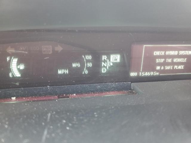 JTDKN3DU1D1650836 - 2013 TOYOTA PRIUS CHARCOAL photo 9
