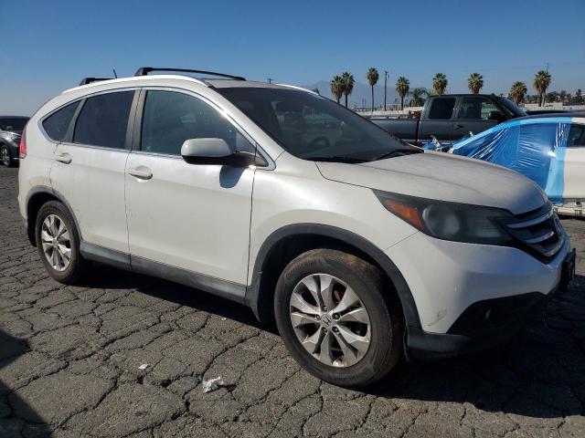 5J6RM3H78CL027670 - 2012 HONDA CR-V EXL WHITE photo 4