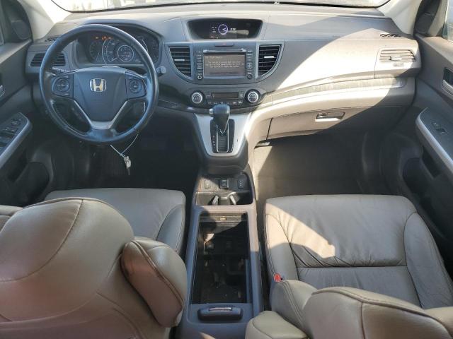 5J6RM3H78CL027670 - 2012 HONDA CR-V EXL WHITE photo 8